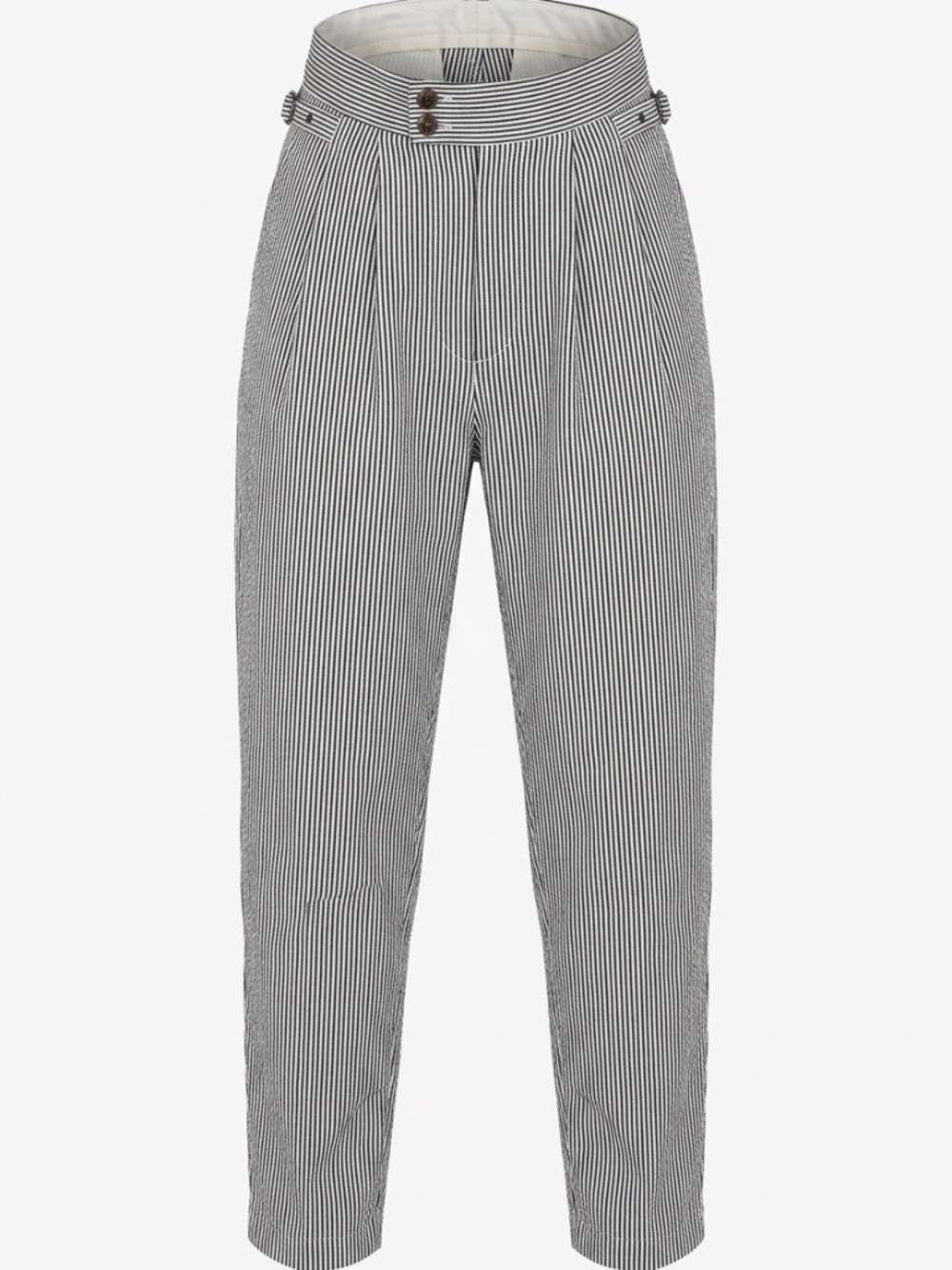 Joie High waist cotton/linen trousers - size 0 - NEW